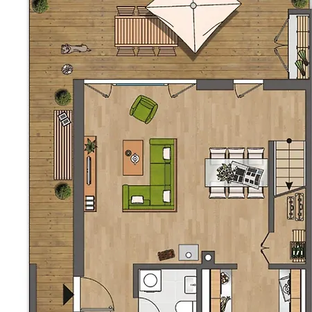 Prázdninový dům Bredablick Olpenitz